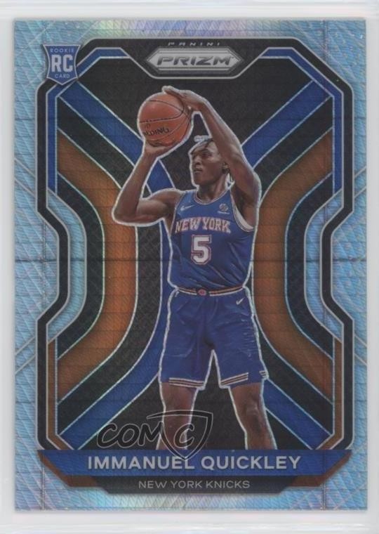 2020-21 Panini Prizm Hyper Prizm Immanuel Quickley #296 1d0h