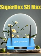 2025 SuperBox S6 Max TV BOX Bluetooth Voice Remote Parental Control Free Ship