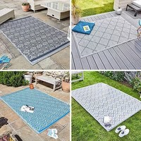 Al Fresco Outdoor Rug Mat Patterned Waterproof Garden Home Indoor 210cm x 150cm
