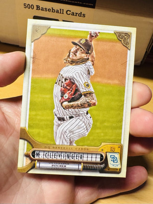 Mike Clevinger Padres 2022 Topps Gypsy Queen Team Logo Swap Parallel (1:61) #96