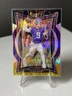 2024 Panini Select #24 J.J. McCarthy Black & Yellow Prizm Shock