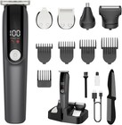 Beard Trimmer for Men, Electric Razor for Nose, Body, Face and Mustache, 5-In-1