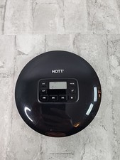 HOTT CD611 Portable CD Player Personal Compact Black Tested  Working