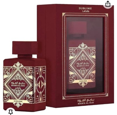 Lattafa Badee Al Oud Sublime Eau de Parfum EDP Spray 3.4 fl oz Regular
