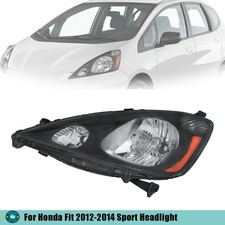 Driverlh Side Halogen Headlight Projector Front For Honda Fit 2009-2011 Sport