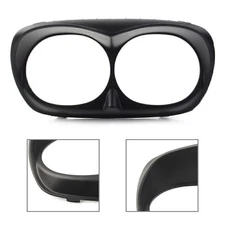 Dual Headlight Fairing Bezel Trim Cover For Harley Road Glide 98-13 Matte Black