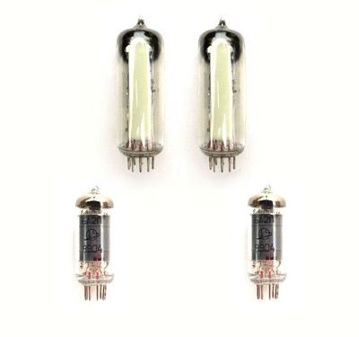 Lot 2 Supports Anti-microphonique NOS Pour Tubes Noval - Électronique Vintage