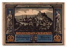 1921 Germany Bolkenhain Notgeld 25 Pfennig Note (3754)