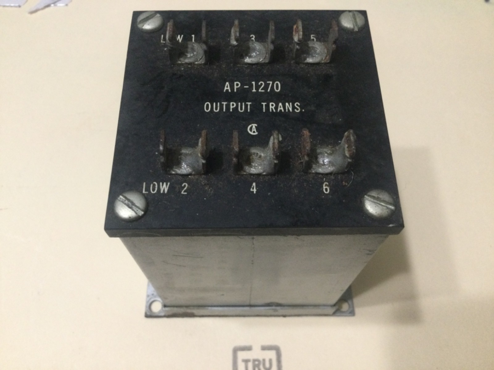 Vintage Western Electric Output Transformer AP-1270.  For Parts or Repair.