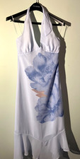Altar'd State Blue Halter Polyester Dress size Small NWT