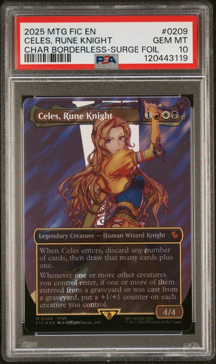 ルーンナイト、セリス/Celes, Rune Knight サージ foil Celes, Rune Knight (Borderless) (Surge Foil) Commander