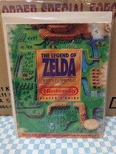 The Legend Of Zelda A Link To The Past Nintendo Player's Guide W/ Poster