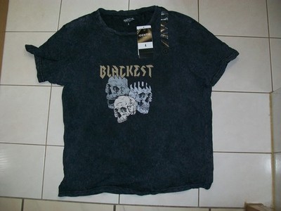 Identic T-shirt - ''Into The Blackest Night'' - Size L