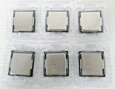 Lot of 6 Intel Core CPUs i3-4130T SR1NN 2.90GHZ