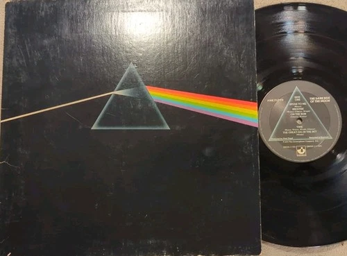 Pink Floyd: Dark Side Of The Moon Vinyl Record Album LP 1973 Harvest, SMAS-11163