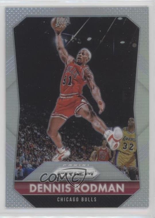 2015-16 Panini Prizm Silver Prizm Dennis Rodman #245 HOF 1yj