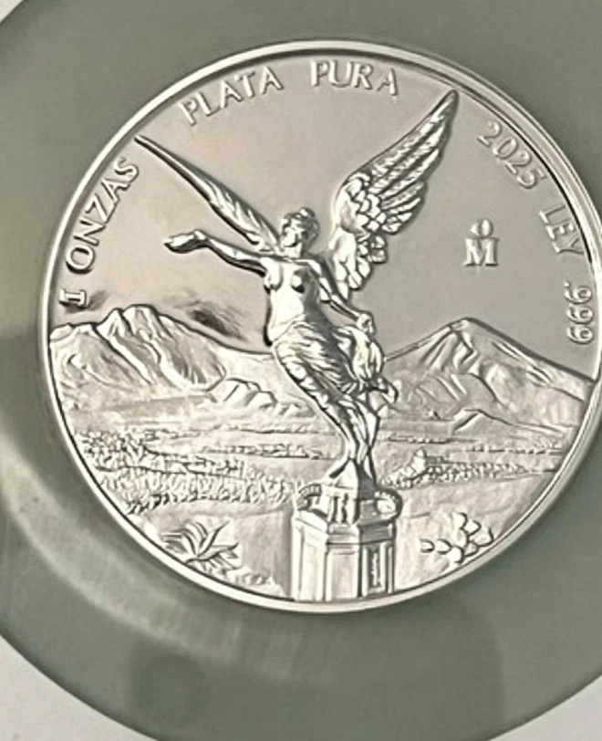 2025 Mexican Libertad 1 oz 0.999 SiIver BU