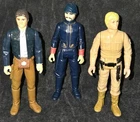 Vintage 1980 Kenner Star Wars TESB Bespin Han Solo Luke Skywalker Guard figures