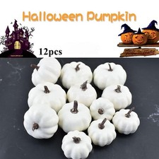 12Pcs Halloween Artificial Mini Foam Pumpkin Simulation Props Home Party Decors