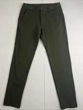 BYLT Everyday 2.0 Pants Mens Medium Green Performance Stretch Active Casual