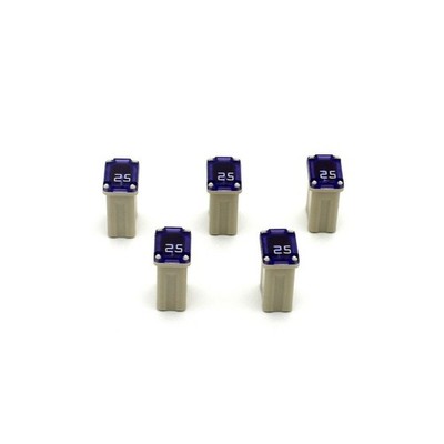 5pcs Pacific PEC 25A Mini Box Shaped Fuses Square Shaped For trucks cars boat