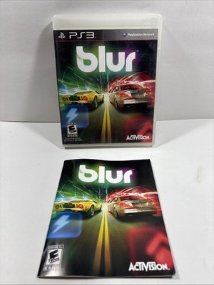 Blur (Sony PlayStation 3 PS3, 2010) CIB Complete w/Manual Activision Racing
