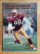 2000 Metal #219 Julian Peterson RC