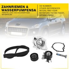Zahnriemensatz Wasserpumpe Für Citroen Fiat Ford Peugeot ToyotaProace SU001A2956