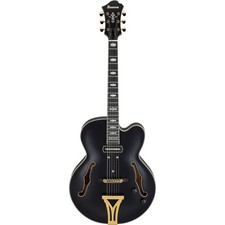 Ibanez Pat Metheny PM3C-BKL Black Low Gloss - Halbakustik Gitarre