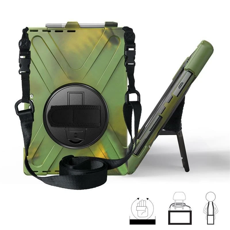 Tablet Shockproof Protective Case Cover For Microsoft Surface Pro 4 5 6 7 12.3 - Image 2 of 4