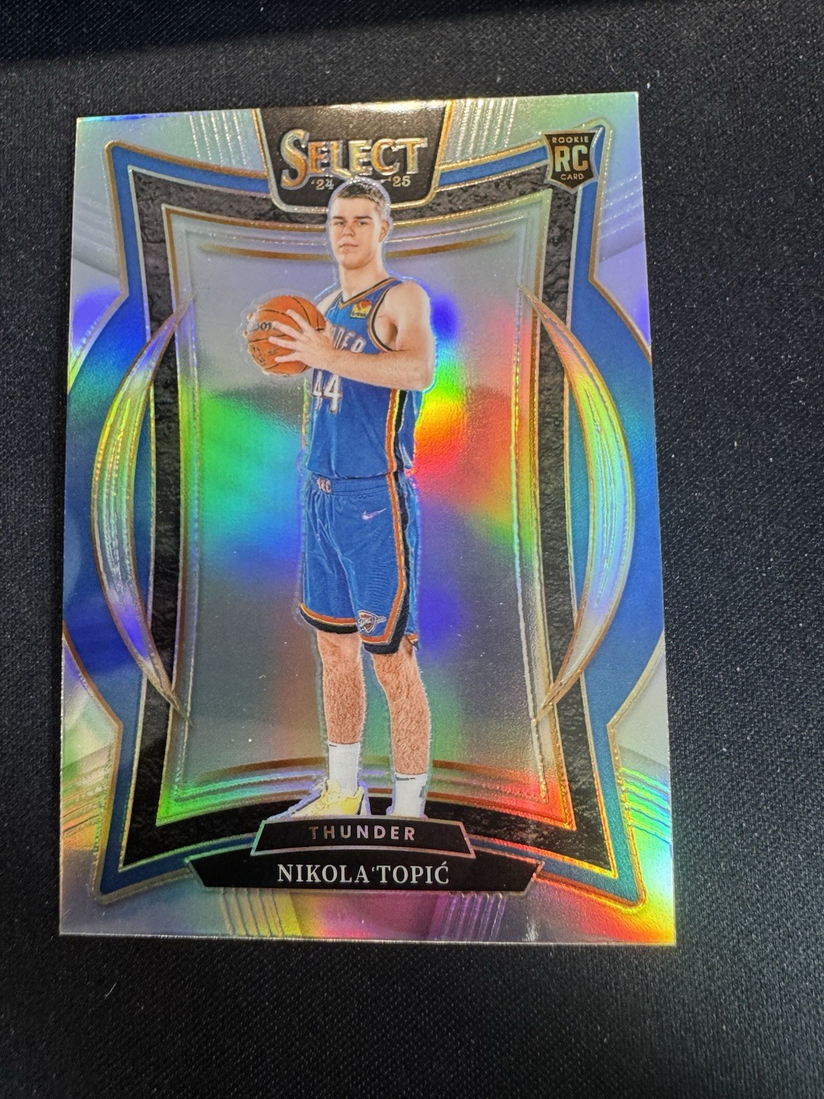2024-25 Panini Select - Concourse Nikola Topic #89 Silver Prizm (RC)