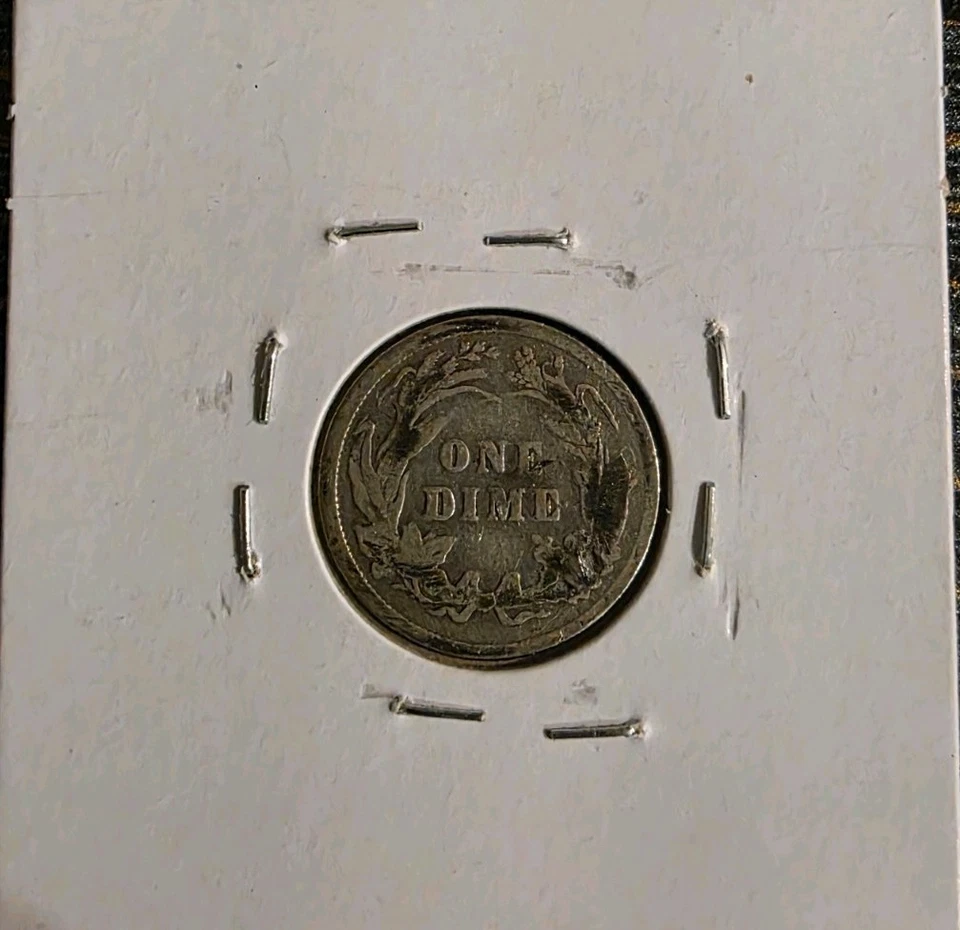 1897 jupiter dime - Image 2 of 2