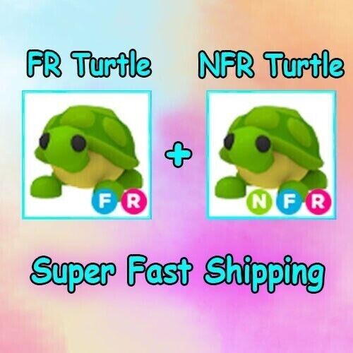 NFR Turtle- FR Turtle - Adopt from Me - Cheap & Trusted Store!! - Afbeelding 1 van 3