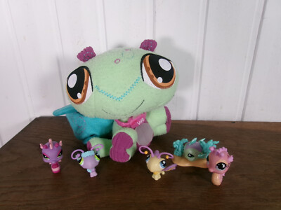 Figurine Littlest Pet Shop - Hippocampe Numéro 1314 - Édition Spéciale Hasbro - Occasion