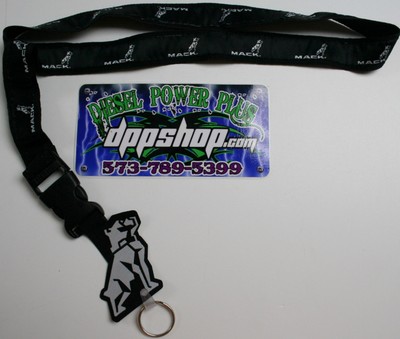 Mack truck lanyard key holder retainer chain necklace badge id