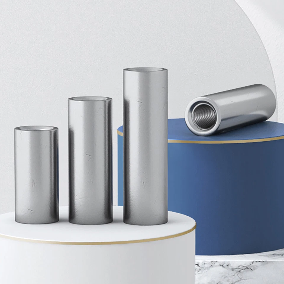 Long Round Coupling Nut M3 M4 M5 M6-M14 304 A2 Stainless Steel Cylindrical Nuts - Image 2 of 4