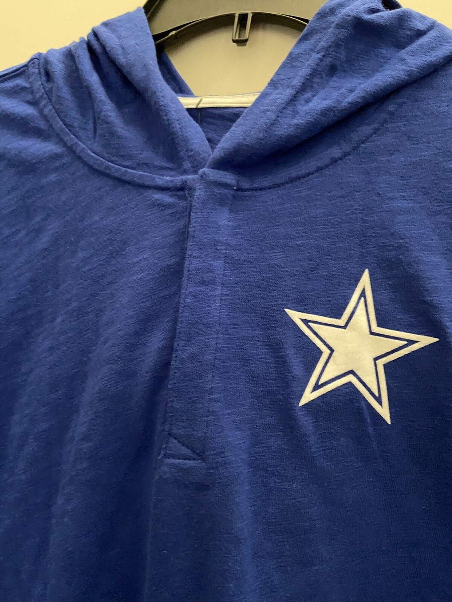 Dallas Cowboys NFL Mascot Historic Long Sleeve 3 Button Shirt W