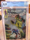 Amazing Spider-Man #67 CGC 8.0 (1968) Silver-Age1st App. Randy Roberson Mysterio