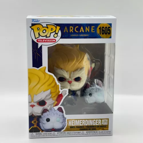 Funko Pop Television: Arcane League of Legends - Heimerdinger with Poro #1605