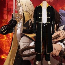 Castlevania Alucard Sypha Uniform Anime Version Cosplay Costume Halloween