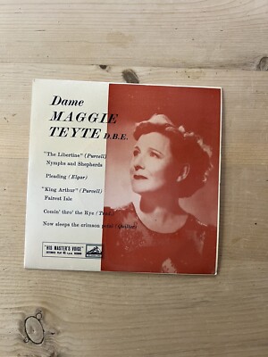 MAGGIE TEYTE SINGS ENGLISH MUSIC 7'' VINYL EP