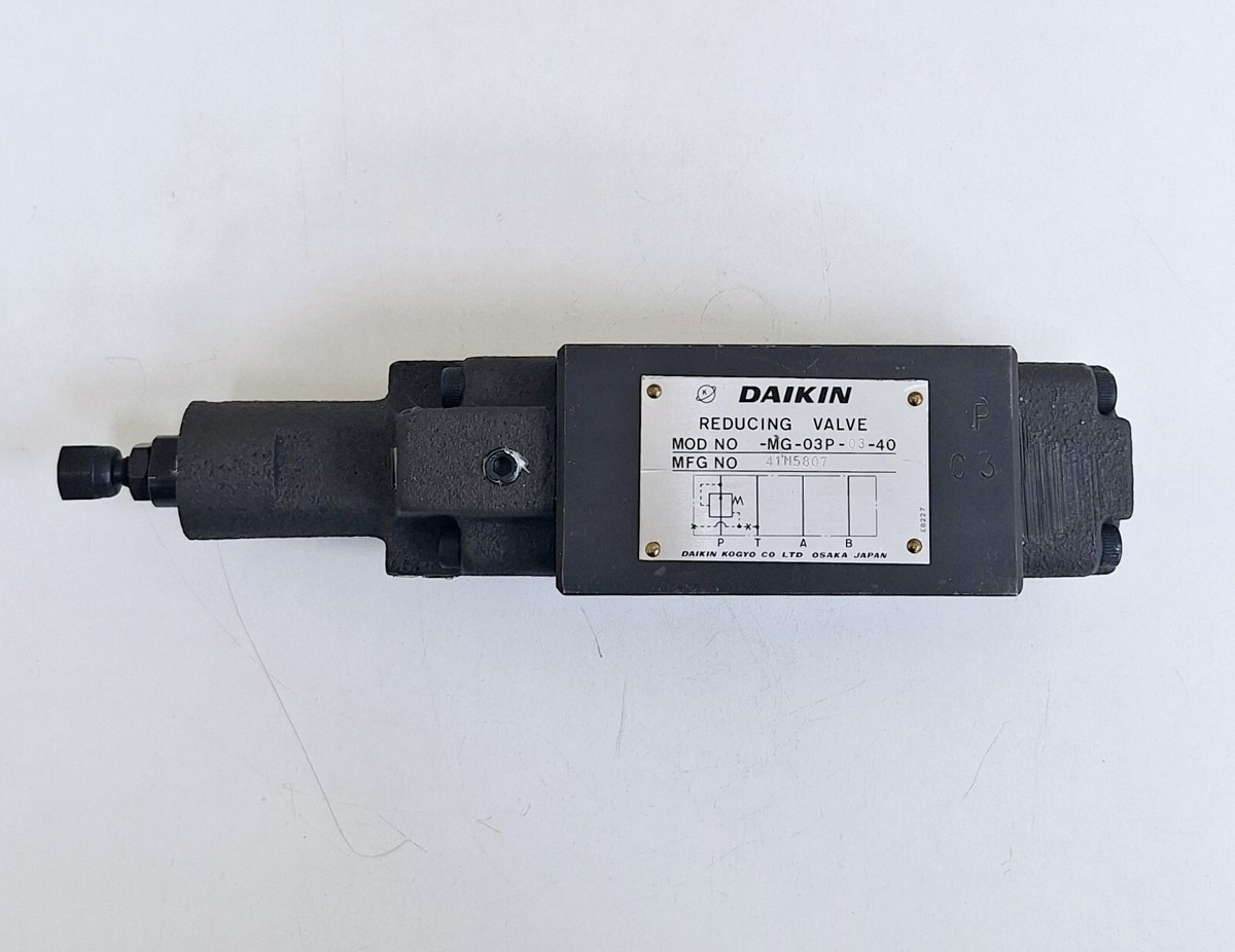 Réducteur De Pression Daikin J-MG-02B-05-60 – Hydraulique, Occasion Fiable
