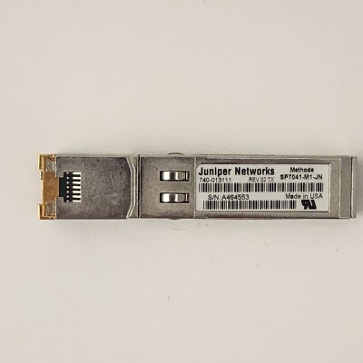 Juniper Networks SP7041-M1-JN RJ45 SFP Transceiver Module 1GbE