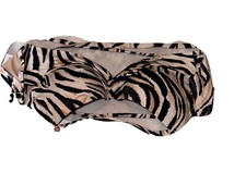 shade  Shore Women's Light Lift Twist-Front Bralette Bikini Top 34B