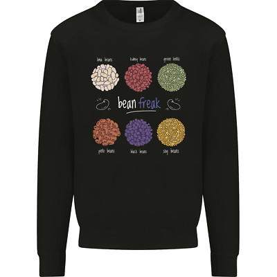 Bohnen vegan Nieren Soja Linsen vegetarisch Kinder Sweatshirt Pullover