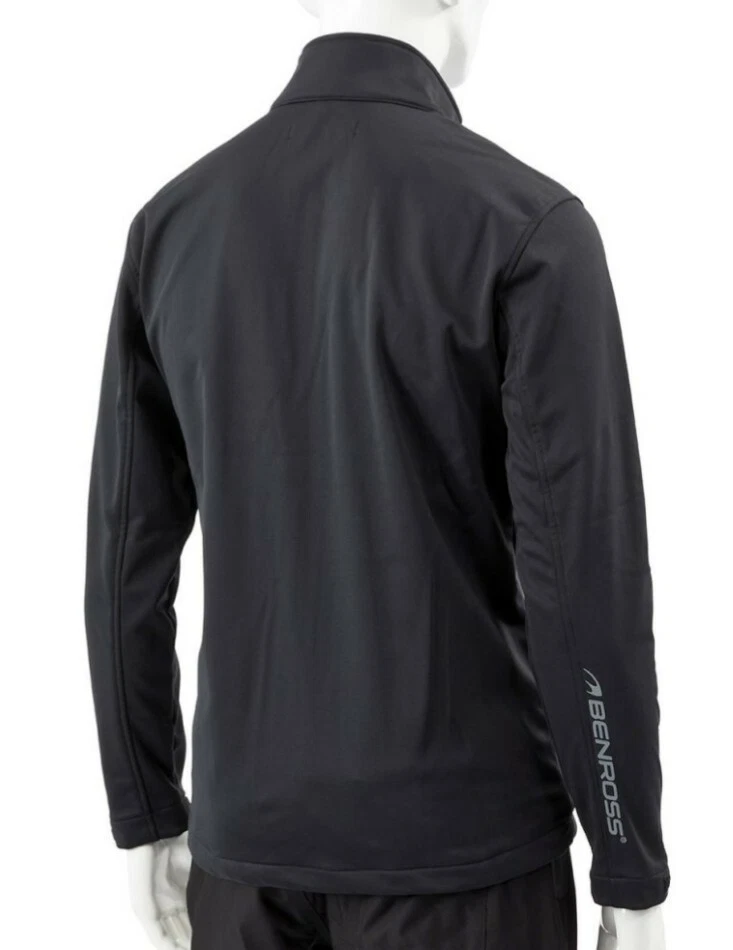 Benross Golf Pro Shell X Hybrid Jacket Zip Black M New eBay