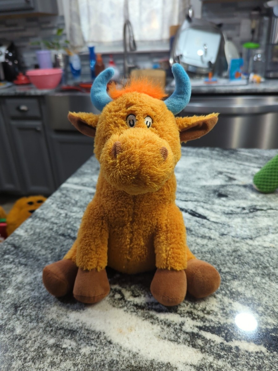 KOHL'S CARES Mr. Brown Can Moo Can You Stuffed COW BULL Dr. Seuss
