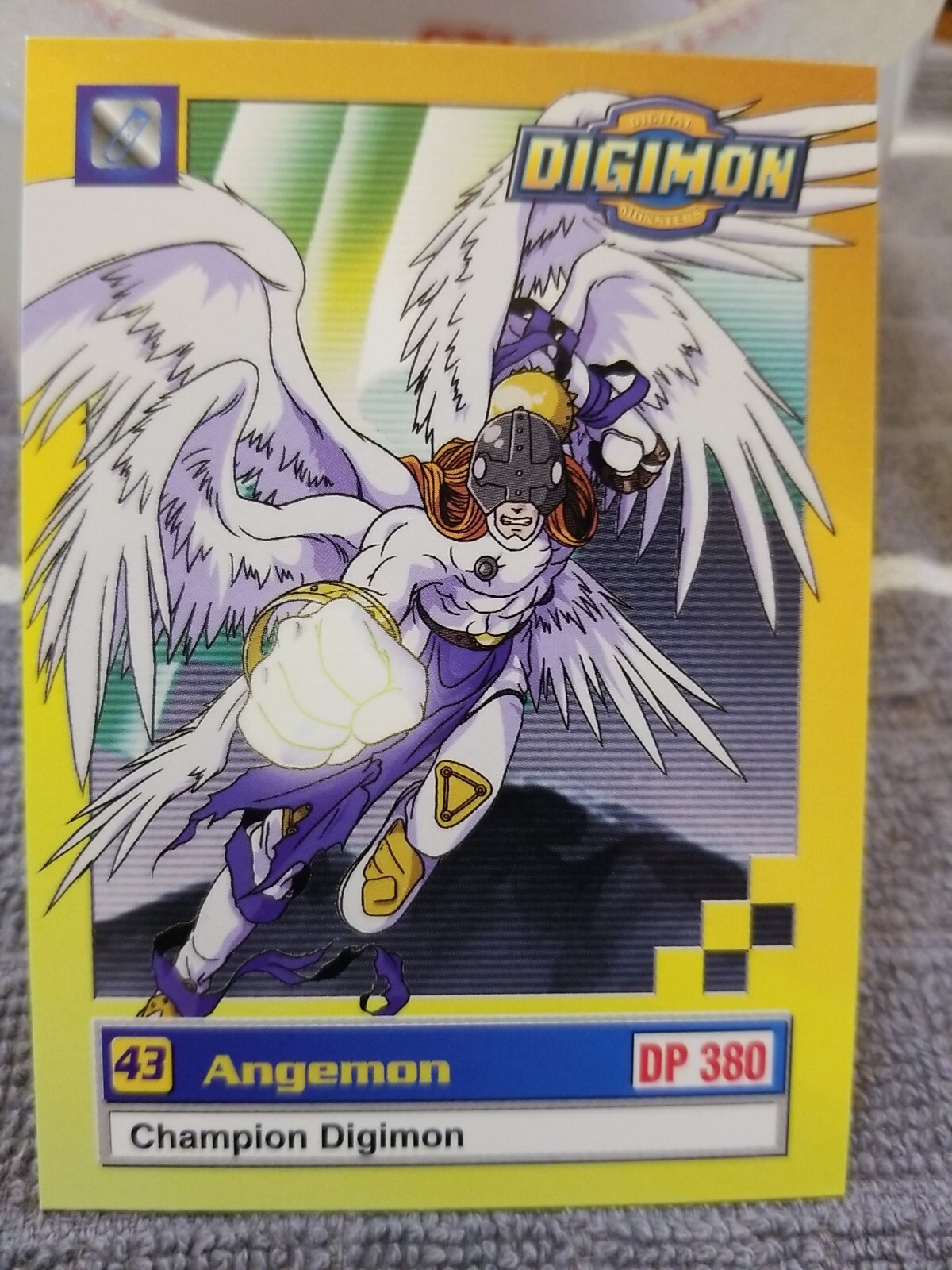 Bandai Digimon Trading Card 33 of 34 Angemon Series 1 #43 Champion digital DP380
