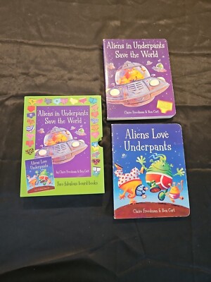 Aliens Love Underpants & Aliens In Underpants Save The World Box Set
