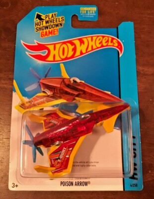Hot Wheels Poison Arrow Treasure Hunt #004 HW '14 City Red VHTF!!!